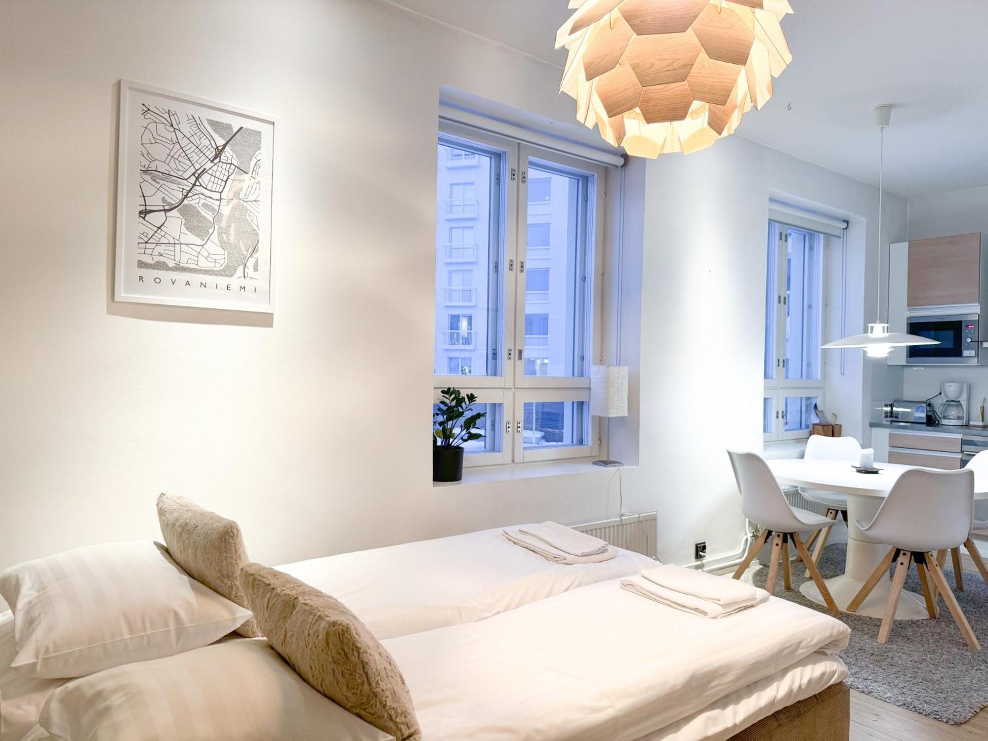 Hostit Arctic Apartments Рованиеми Экстерьер фото