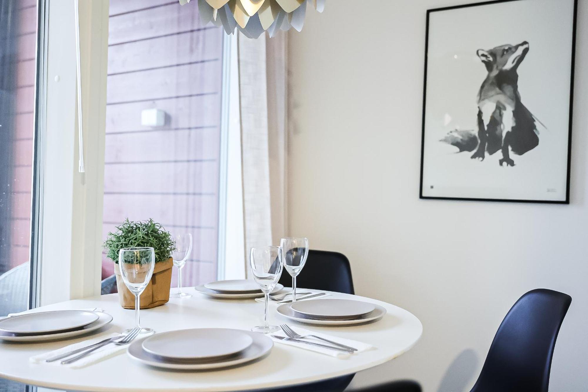 Hostit Arctic Apartments Рованиеми Экстерьер фото